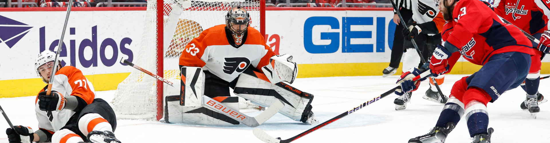 Philadelphia Flyers hockey game representing the Sudden Death Overtime campaign.